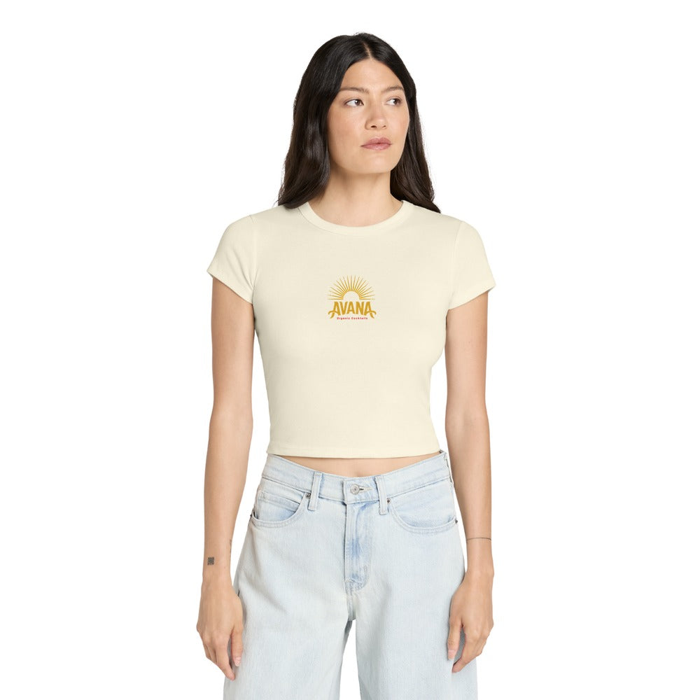 Avana BELLA+CANVAS Women's Micro Rib Baby Tee