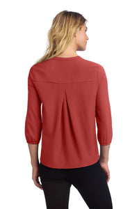 Avana Mercer+Mettle Women's Stretch Crepe 3/4-Sleeve Blouse