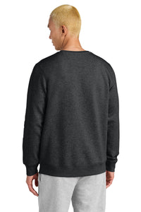 Avana Stanley/Stella Unisex Roller Crewneck Sweatshirt - Dark Heather Grey back