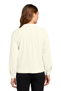 Avana Mercer+Mettle Women’s Long Sleeve Buttery Soft Popover Blouse