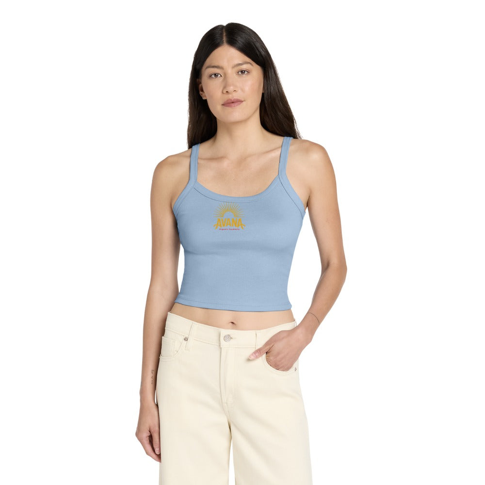 Avana BELLA+CANVAS Women's Micro Rib Spaghetti Strap Tank