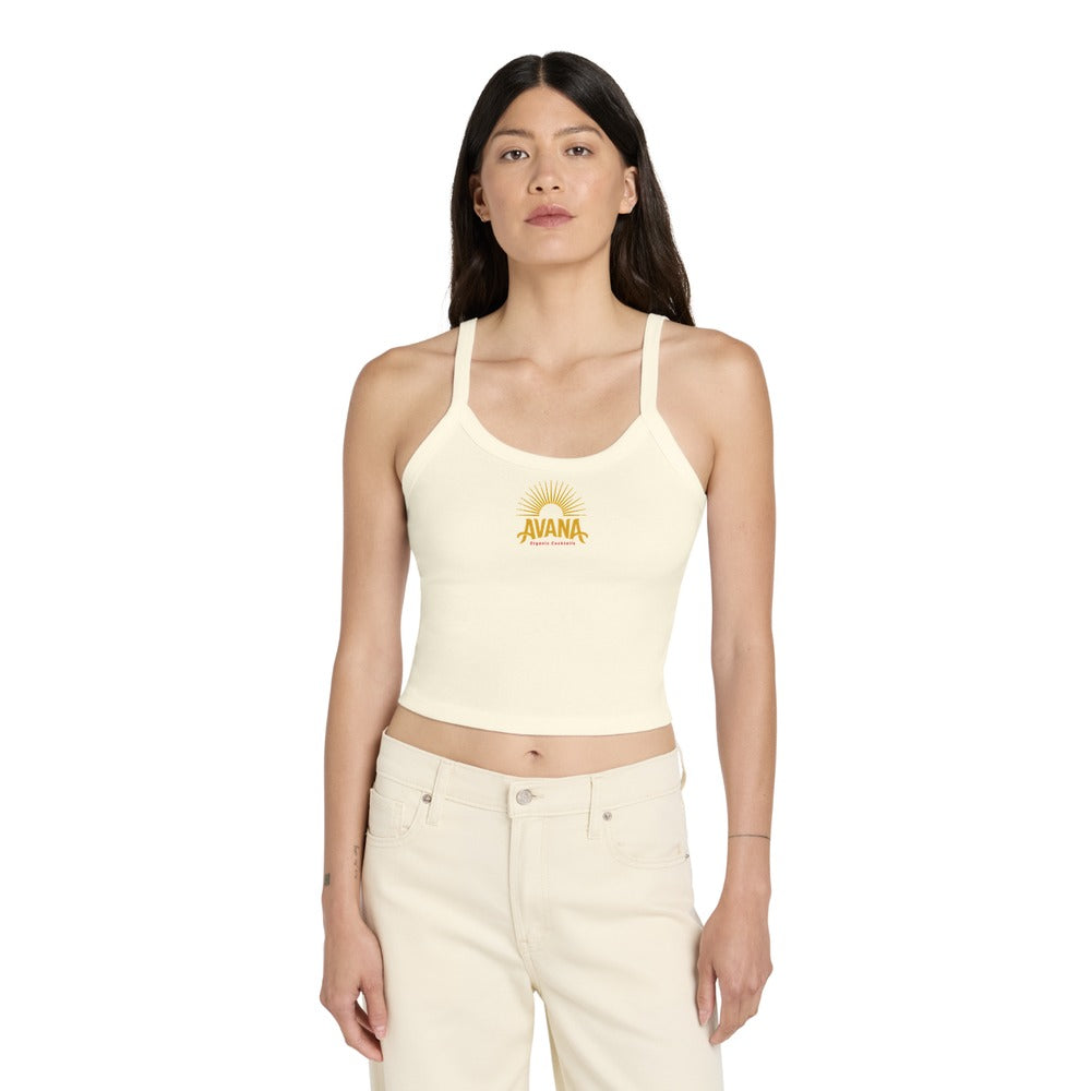 Avana BELLA+CANVAS Women's Micro Rib Spaghetti Strap Tank