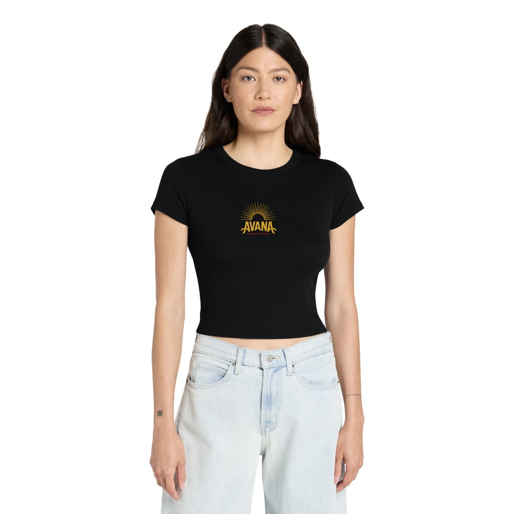 Avana BELLA+CANVAS Women's Micro Rib Baby Tee