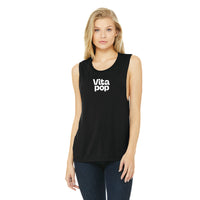 Vita Pop BELLA+CANVAS Women’s Flowy Scoop Muscle Tank