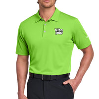 Vita Pop Nike Dri-FIT Vertical Mesh Polo - Action Green