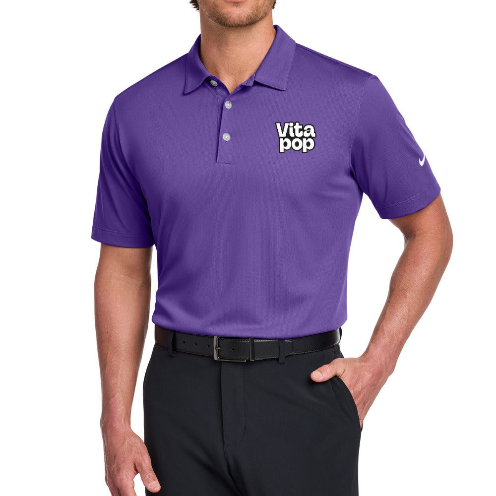 Vita Pop Nike Dri-FIT Vertical Mesh Polo - Court Purple