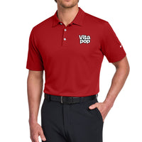 Vita Pop Nike Dri-FIT Vertical Mesh Polo - University Red