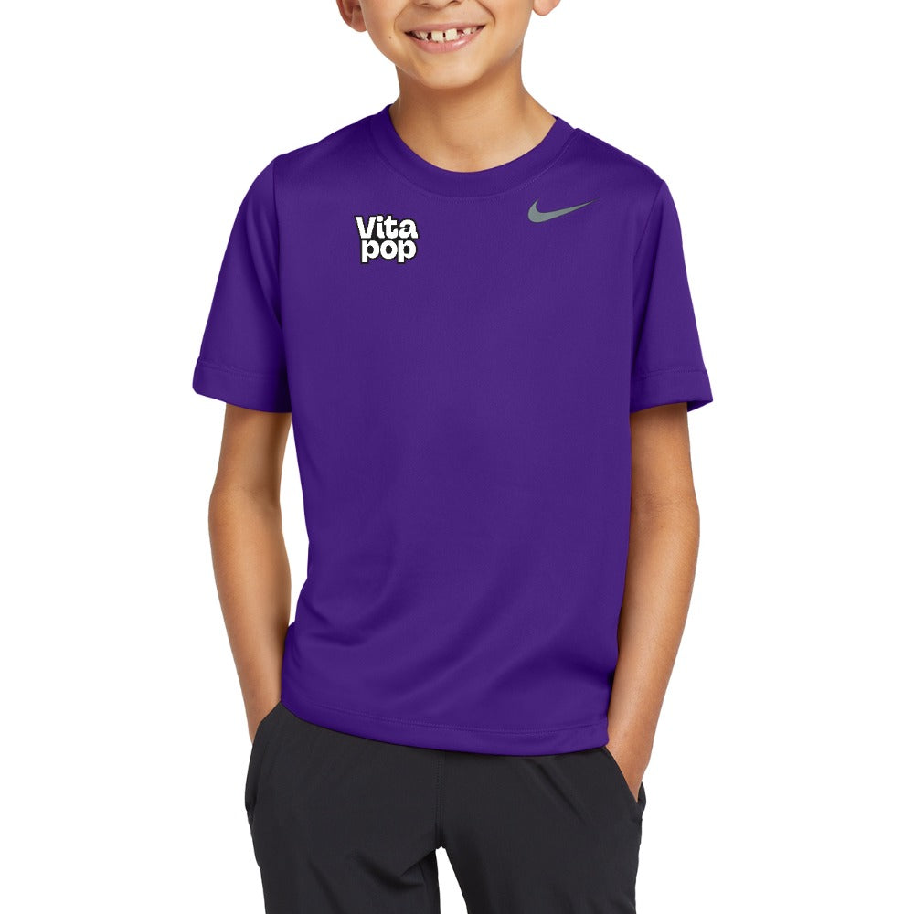 Vita Pop Nike Youth Team rLegend Tee - Court Purple