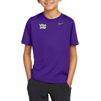 Vita Pop Nike Youth Team rLegend Tee - Court Purple