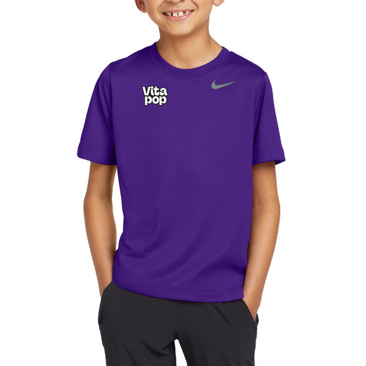 Vita Pop Nike Youth Team rLegend Tee - Court Purple