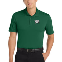 Vita Pop Port Authority Dry Zone UV Micro-Mesh Polo - Deep Forest Green