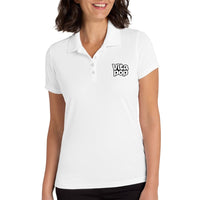 Vita Pop Port Authority Women's Dry Zone UV Micro-Mesh Polo - White