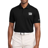 Vita Pop Nike Dry Essential Solid Polo - Black