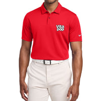 Vita Pop Nike Dry Essential Solid Polo - University Red