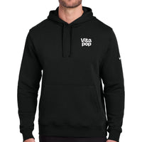 Vita Pop Nike Club Fleece Sleeve Swoosh Pullover Hoodie - Black