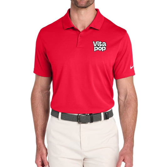 Vita Pop Nike Victory Solid Polo - University Red