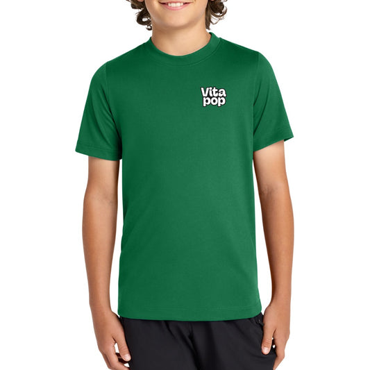 Vita Pop Nike Youth Swoosh Sleeve rLegend Tee - Gorge Green