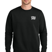 Vita Pop Nike Club Fleece Sleeve Swoosh Crew - Black