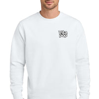 Vita Pop Nike Club Fleece Sleeve Swoosh Crew - White