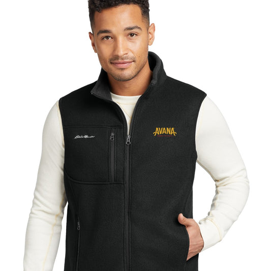 Avana Eddie Bauer Fleece Vest - Black