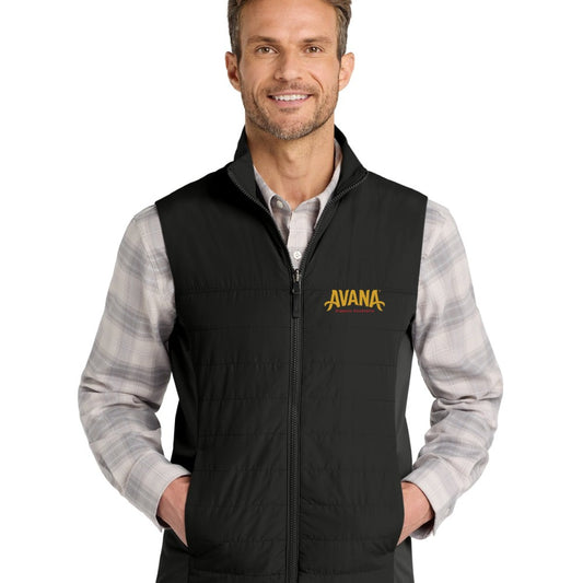 Avana Port Authority Collective Insulated Vest - Deep Black