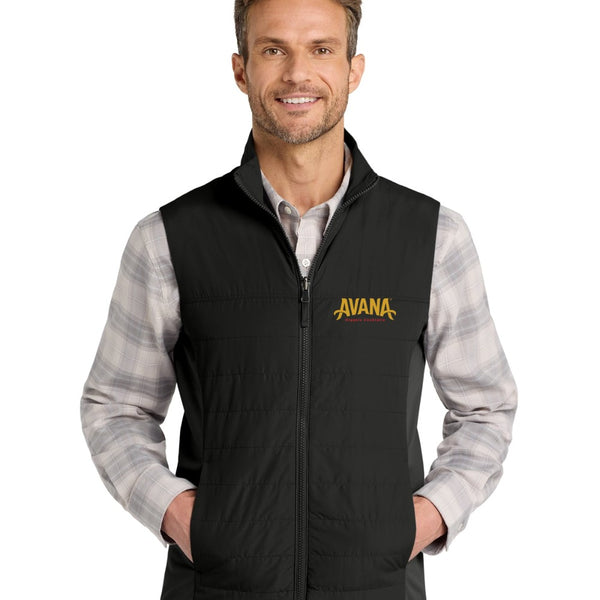 Avana Port Authority Collective Insulated Vest - Deep Black