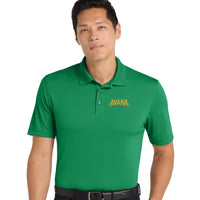 Avana Port Authority Dry Zone UV Micro-Mesh Polo - Bright Kelly Green