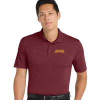 Avana Port Authority Dry Zone UV Micro-Mesh Polo - Burgundy