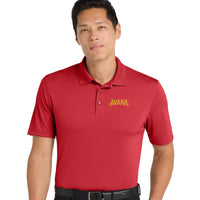 Avana Port Authority Dry Zone UV Micro-Mesh Polo - Rich Red