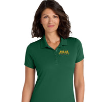 Avana Port Authority Women's Dry Zone UV Micro-Mesh Polo - Deep Forest Green