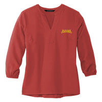 Avana Mercer+Mettle Women's Stretch Crepe 3/4-Sleeve Blouse