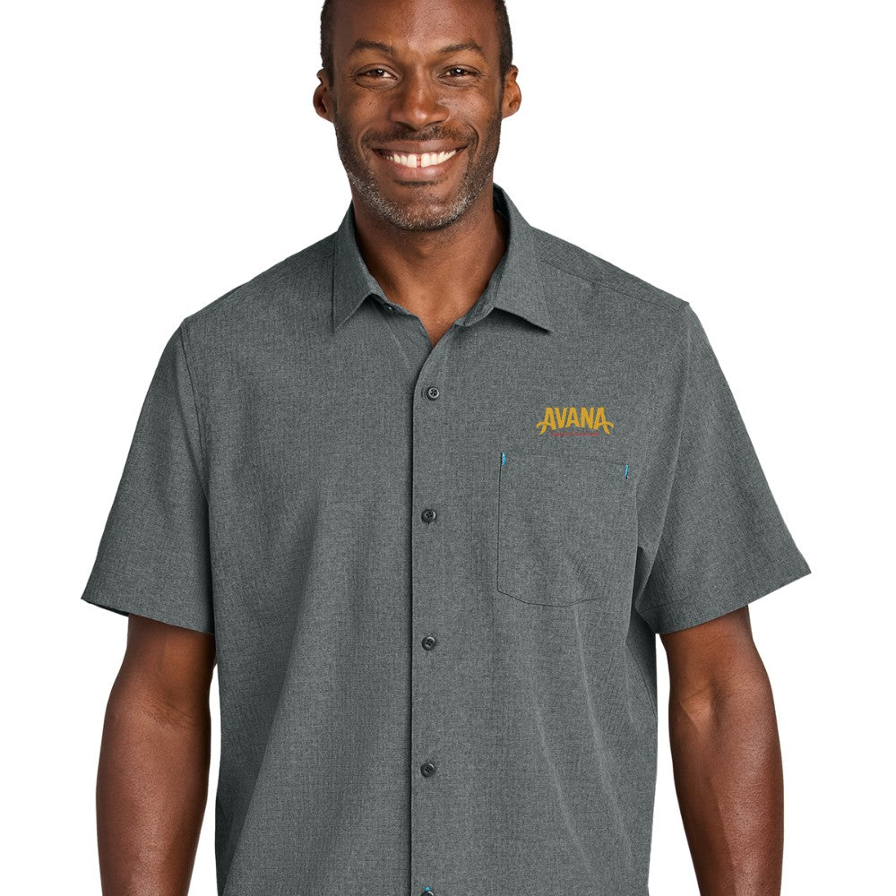 Avana Tommy Bahama Sandy Point Short Sleeve Shirt - Coal
