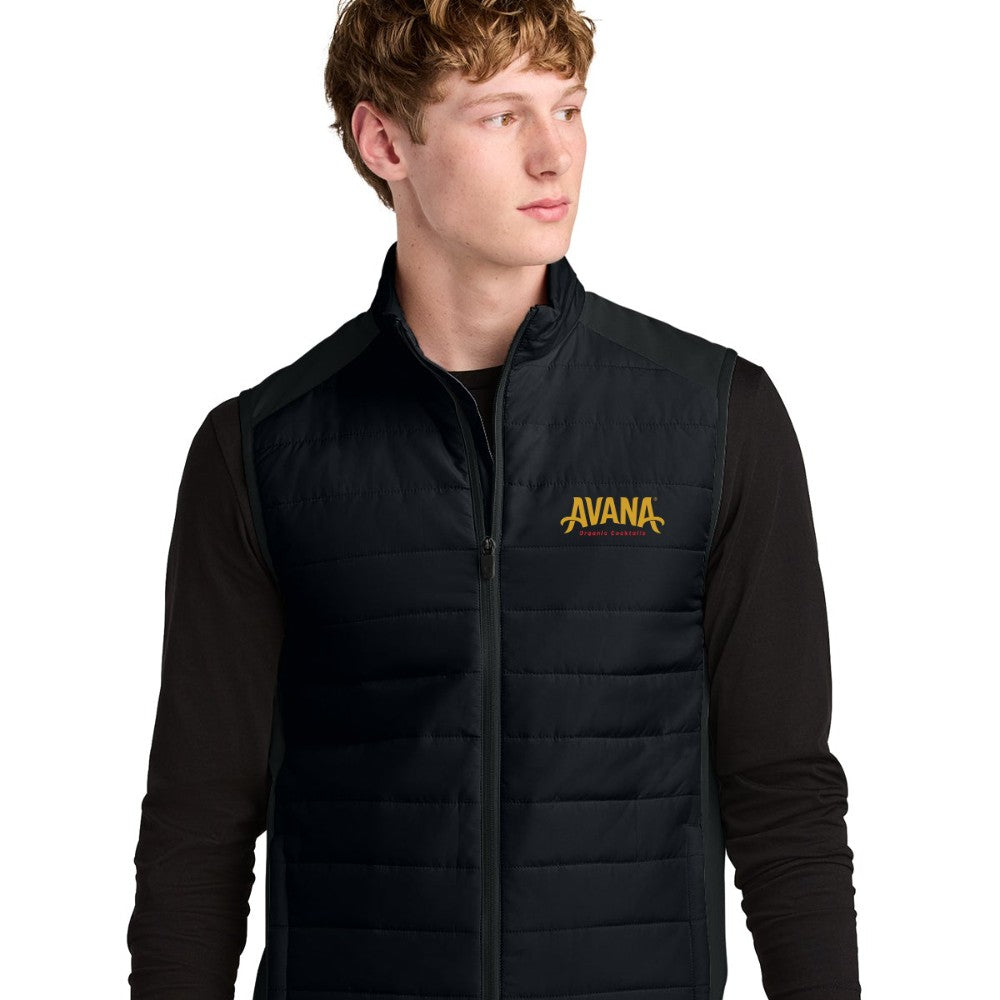 Avana Sport-Tek Teknical Hybrid Vest - Black