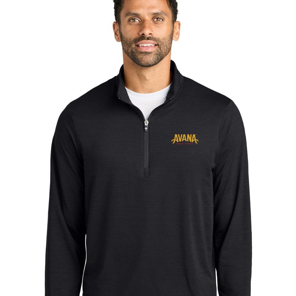 Avana TravisMathew Crestview 1/4-Zip - Black