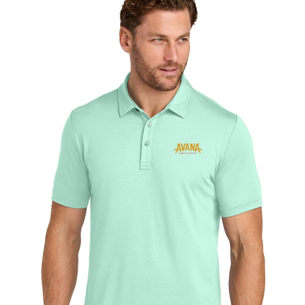Avana TravisMathew Glenview Solid Polo - Mint
