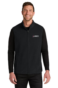 Liberty Beverage Port Authority C-FREE Fleece Vest - Deep Black