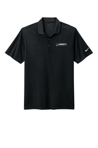 Liberty Beverage Nike Dri-FIT Micro Pique 2.0 Polo - Tall - Black flat
