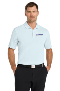 Liberty Beverage Nike Dri-FIT Micro Pique 2.0 Polo - Tall - Blue Tint
