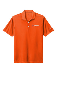 Liberty Beverage Nike Dri-FIT Micro Pique 2.0 Polo - Tall - Brilliant Orange flat