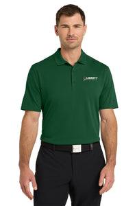 Liberty Beverage Nike Dri-FIT Micro Pique 2.0 Polo - Tall - Gorge Green