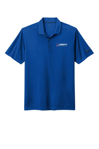 Liberty Beverage Nike Dri-FIT Micro Pique 2.0 Polo - Tall - Gym Blue flat