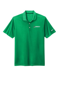 Liberty Beverage Nike Dri-FIT Micro Pique 2.0 Polo - Tall - Lucid Green flat