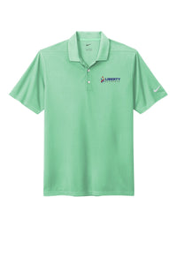 Liberty Beverage Nike Dri-FIT Micro Pique 2.0 Polo - Tall - Mint flat