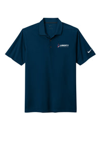 Liberty Beverage Nike Dri-FIT Micro Pique 2.0 Polo - Tall - Navy flat