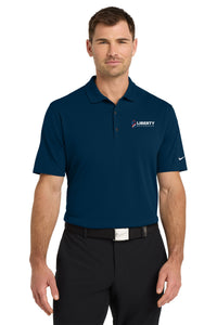 Liberty Beverage Nike Dri-FIT Micro Pique 2.0 Polo - Tall - Navy