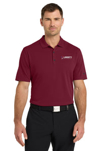 Liberty Beverage Nike Dri-FIT Micro Pique 2.0 Polo - Tall - Team Red