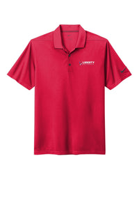Liberty Beverage Nike Dri-FIT Micro Pique 2.0 Polo - Tall - University Red flat