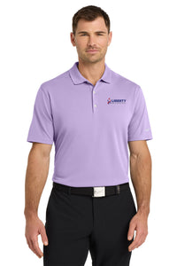Liberty Beverage Nike Dri-FIT Micro Pique 2.0 Polo - Tall - Urban Lilac
