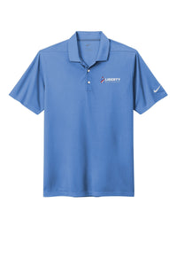 Liberty Beverage Nike Dri-FIT Micro Pique 2.0 Polo - Tall - Valor Blue flat