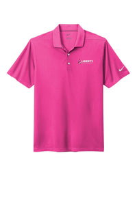 Liberty Beverage Nike Dri-FIT Micro Pique 2.0 Polo - Tall - Vivid Pink flat